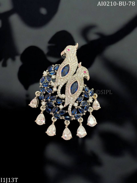 Beautiful couple bird brooch