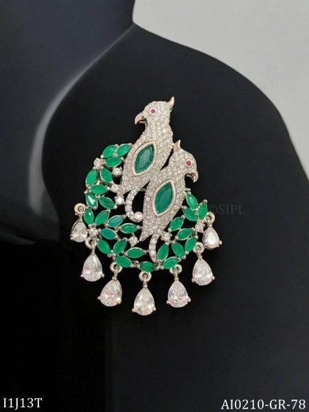 Beautiful couple bird brooch