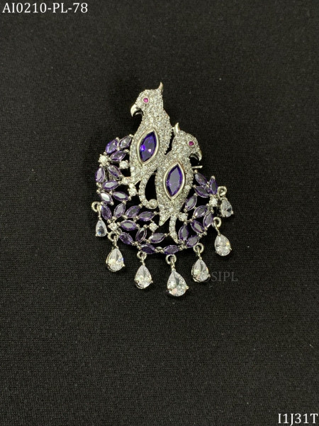 Beautiful couple bird brooch