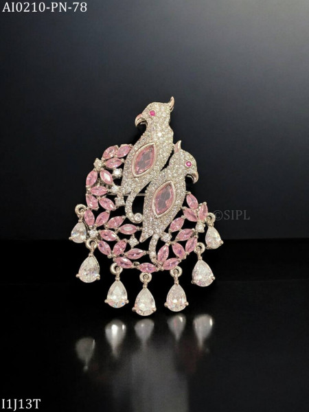 Beautiful couple bird brooch