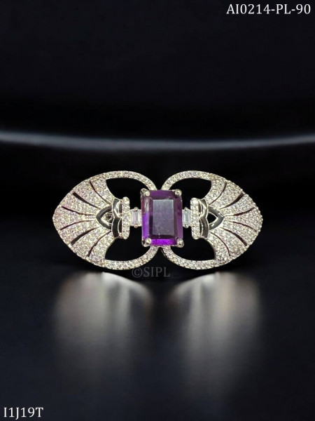 Luxury American Diamond  Brooch