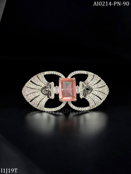Luxury American Diamond  Brooch