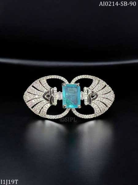 Luxury American Diamond  Brooch