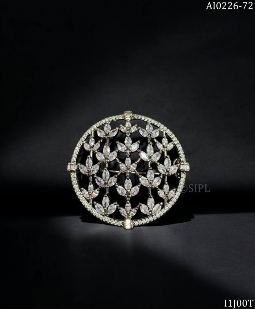 Image of Stylish american diamond Brooch