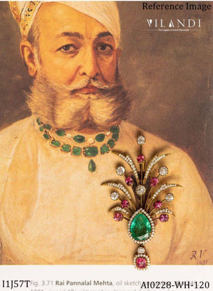 Beautiful royal brooch