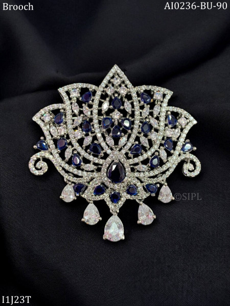 Beautiful american diamond brooch
