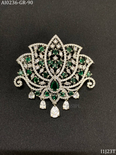 Beautiful american diamond brooch