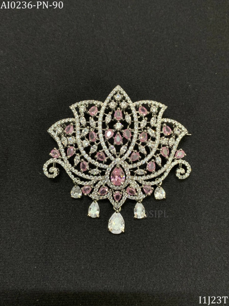 Beautiful american diamond brooch