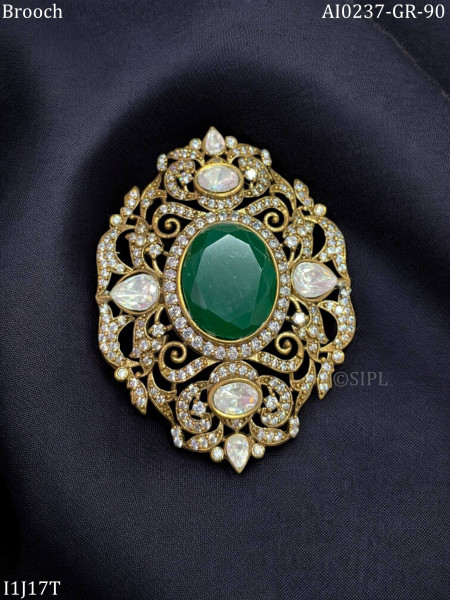 Beautiful victorian plating series brooch