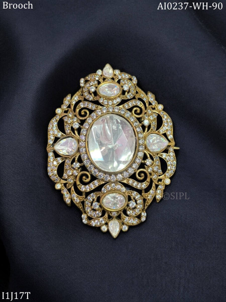 Beautiful victorian plating series brooch