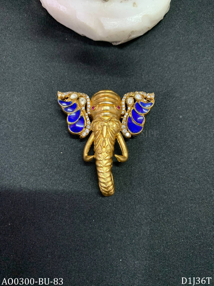Image of Simply elephant brooch