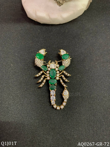 Stylish Scorpion Designer Brooch