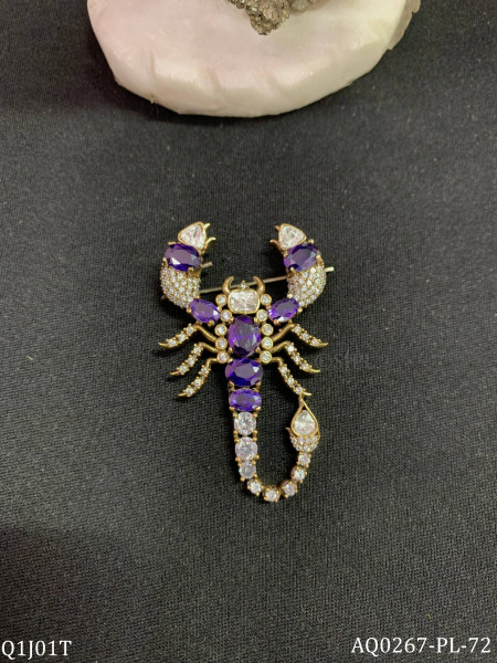 Stylish Scorpion Designer Brooch