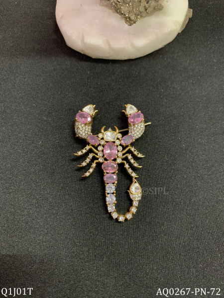 Stylish Scorpion Designer Brooch