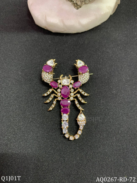 Stylish Scorpion Designer Brooch