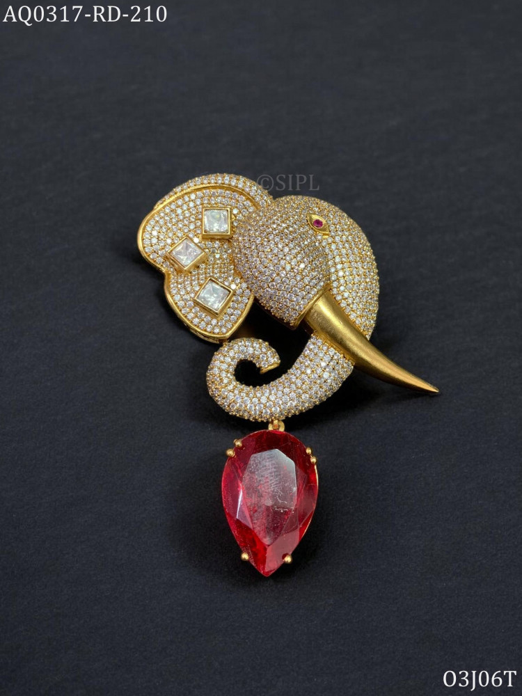 Image of Luxury Elephant stylish Brooch