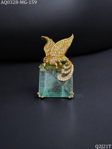 Modern Designer Eagle Brooch