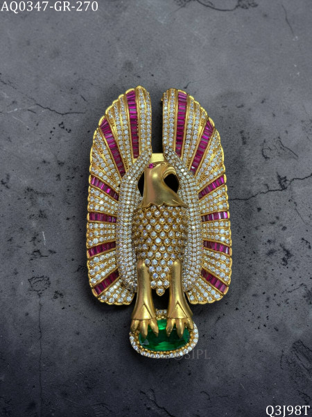 Peacock Designer Brooch