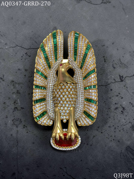Peacock Designer Brooch