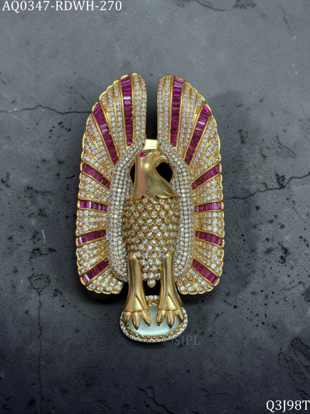 Peacock Designer Brooch