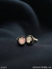 Moissanite polki cufflinks