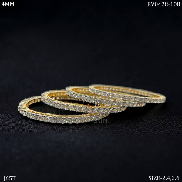Sparkling american diamond bangles