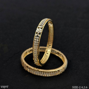 Cubic Zircon American Diamond Bangle