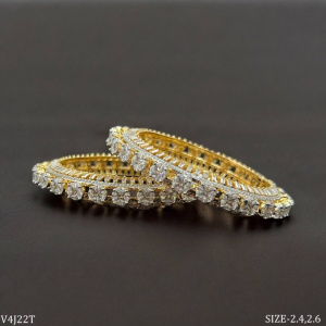 Cubic Zircon Pointer  American Diamond Bangles