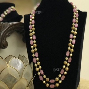 Elegant Monalisa Stone Long Mala