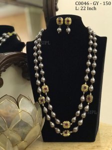 Baroque freshwater pearls Chain