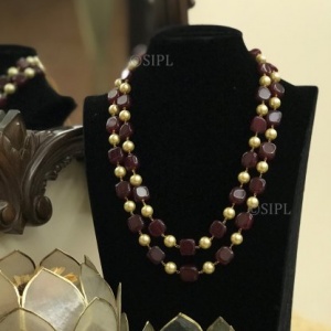 Beautiful Oval Shaped Tumble Mala