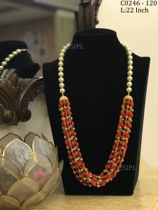 Beautiful Onyx Pearl Delicate Designer Fashionable Mala