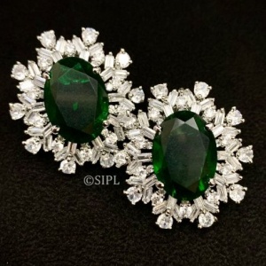 Real Look Grand Oval Studs