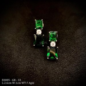 Ethnic Modern American Diamond Earring