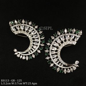 Designer light weight Sparkling CZ Stone Earring