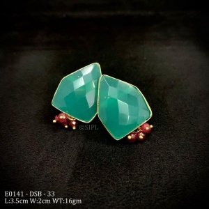 Elegant Monalisa Stone Earring