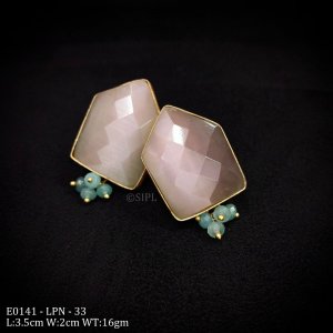 Elegant Monalisa Stone Earring