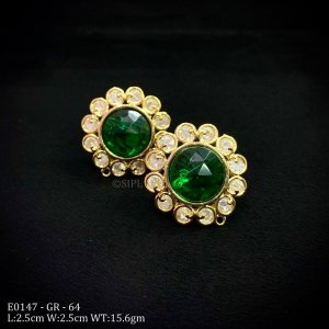 Beautiful Colord Stone Earring