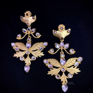 Beautiful Gold Plated Lovely Earring