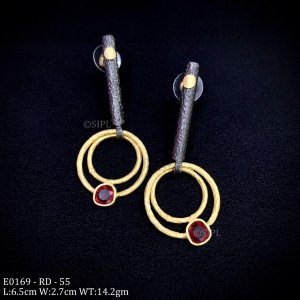 Beautiful Handmade Gold Plated Earring