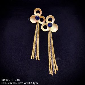 Designer Gold Plated beautiful Dangling Earring