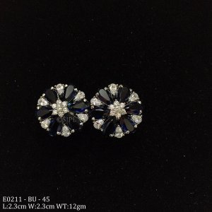 Beautiful Cocktail American Diamond Earring