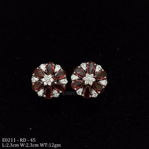 Beautiful Cocktail American Diamond Earring