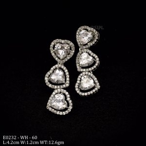 Cute Look American Diamond Earring