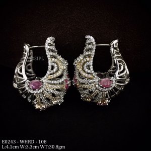 Classic Stylish Best Quality AD Earrings