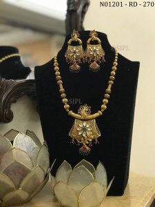 Amazing Peacock Design Necklace Set