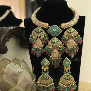 Luxury Design Handmade Traditional Necklace Set