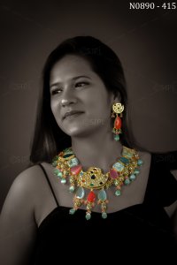 Amazing Kundan Designer Traditional Necklace Set