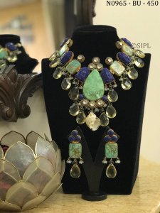 Amazing Handmade Design Lord Mahatma Buddha Necklace Set