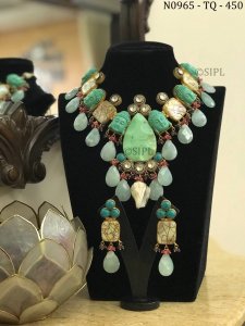 Amazing Handmade Design Lord Mahatma Buddha Necklace Set